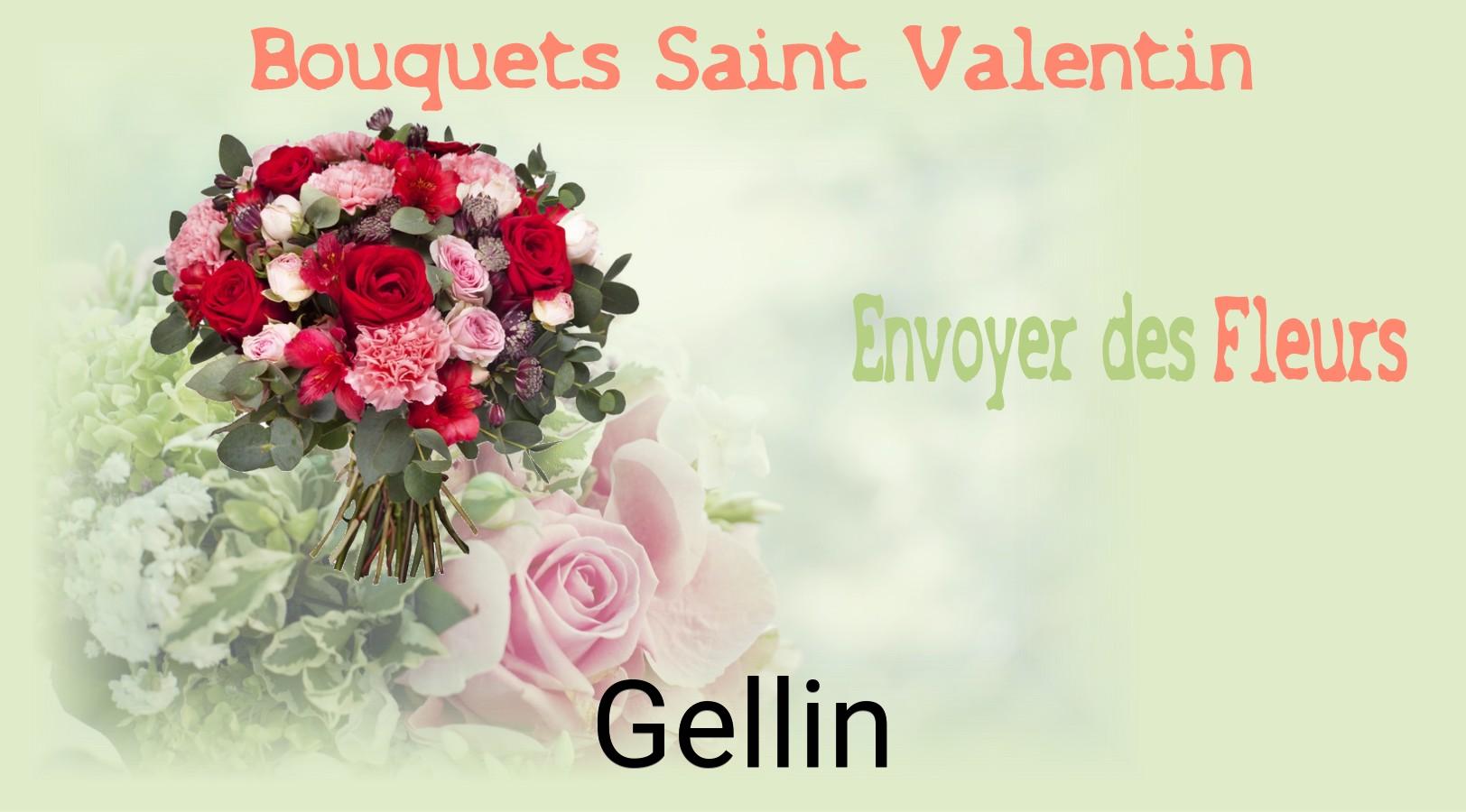 Roses de Saint-Valentin livrées à Gellin